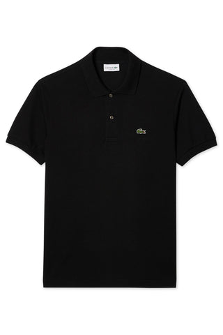 Men's Black Lacoste L1212 Classic Polo T-Shirt