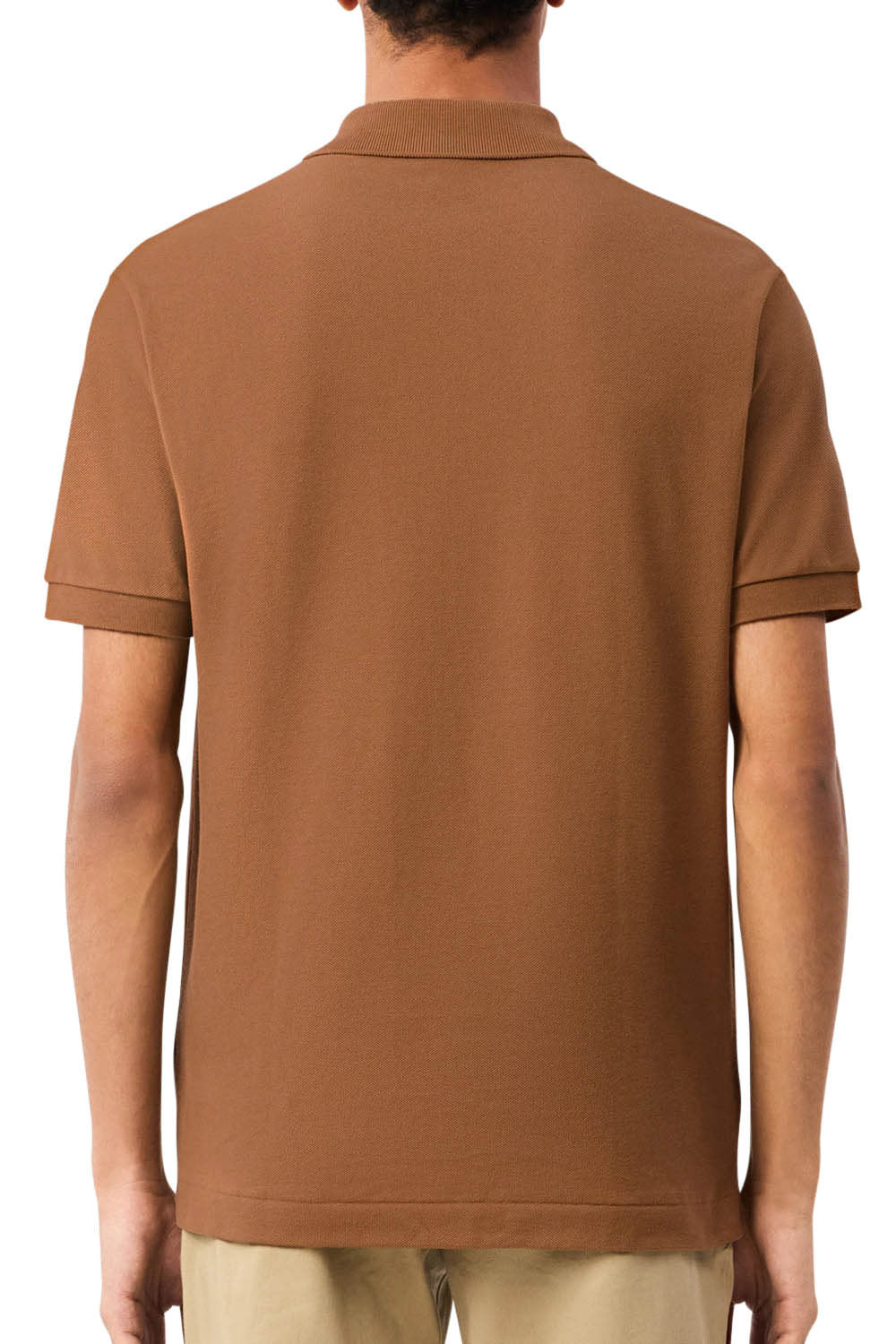 Men's Brown Lacoste L1212 Classic Polo T-Shirt