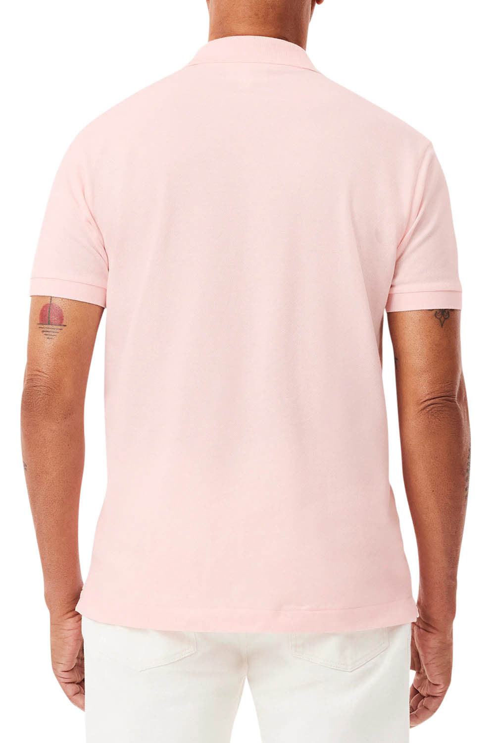 Men's Light Pink Lacoste L1212 Classic Polo T-Shirt