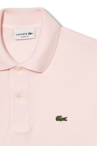Men's Light Pink Lacoste L1212 Classic Polo T-Shirt