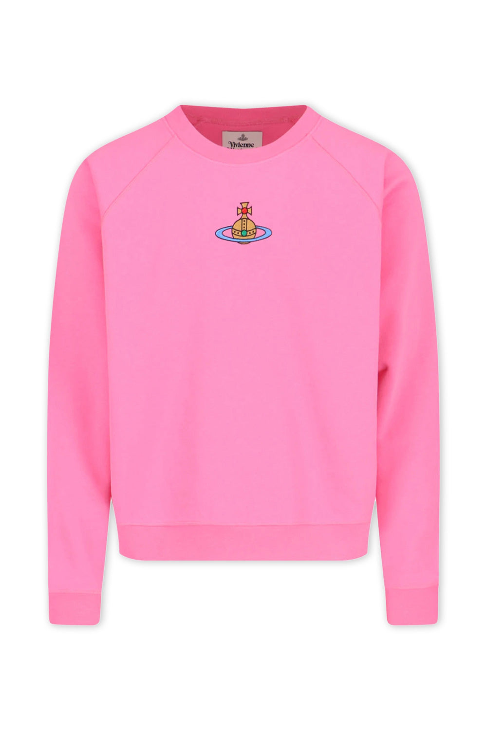 Men's Pink Centre Orb Vivienne Westwood Raglan Sweatshirt