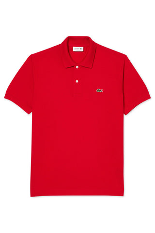Men's Red Lacoste L1212 Classic Polo T-Shirt