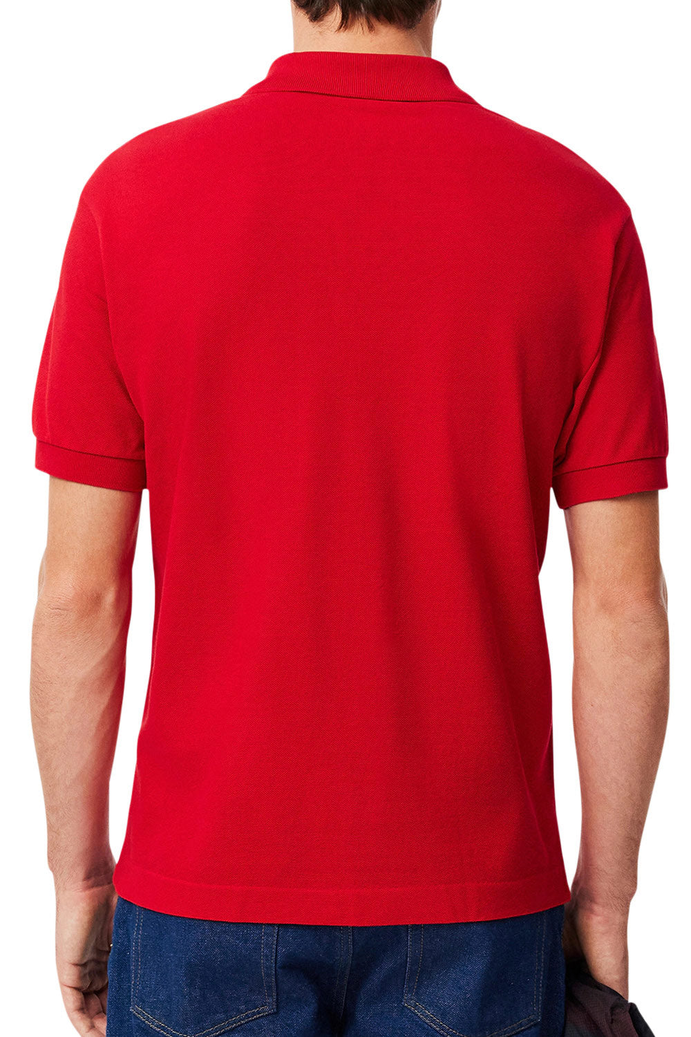 Men's Red Lacoste L1212 Classic Polo T-Shirt