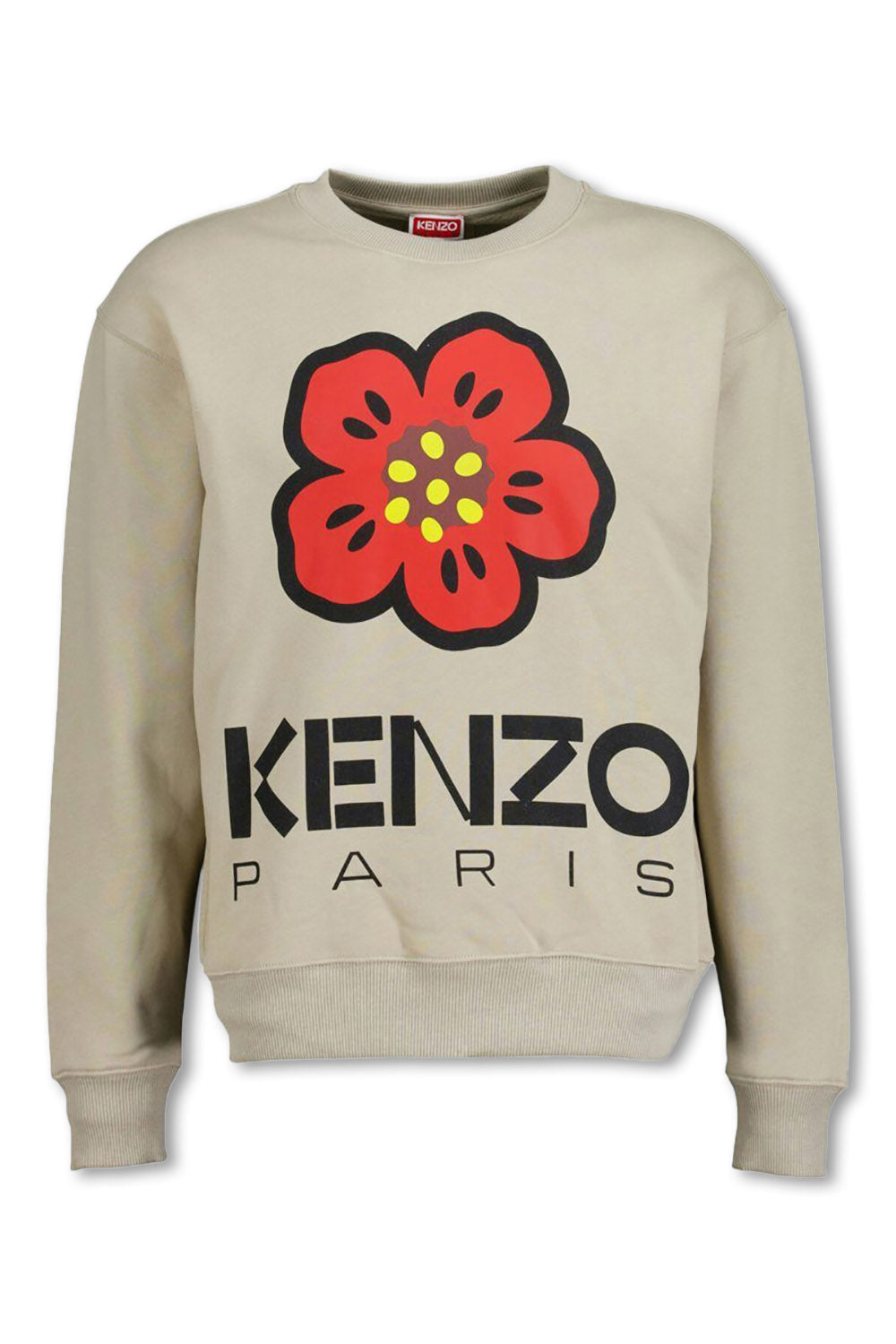 Men's Kenzo Pale Grey Boke Flower Sweatshirt