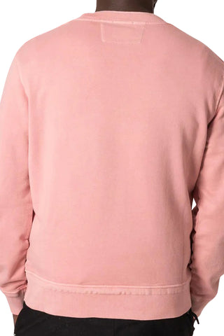 Men's Pale Mauve C.P. Company Crew Neck Long Sleeve Sweatshirt