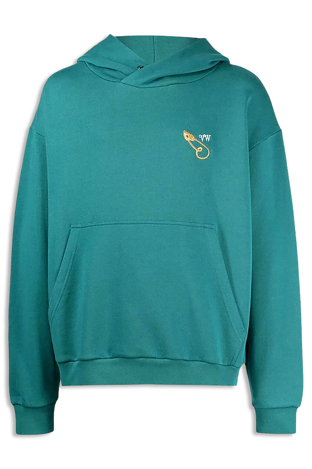 Men's Teal Vivienne Westwood Organic Cotton Pullover Hood