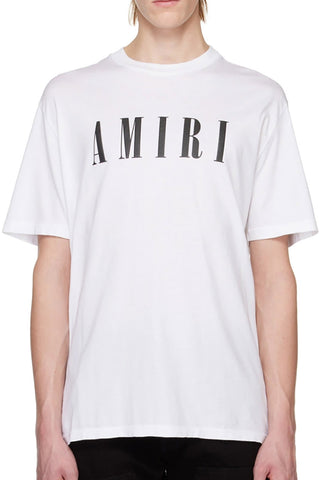 Men's White Amiri Core logo T-Shirt
