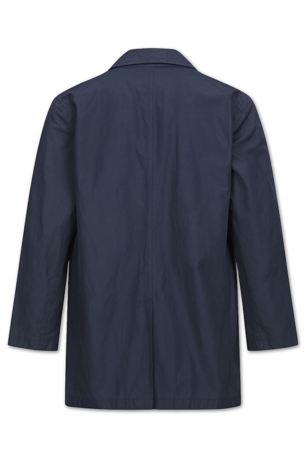 Men's Boglioli Navy Lightweight Trench Long Jacket