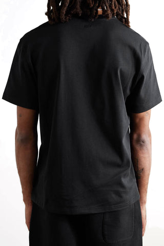 Men's Back Ami Paris 'Ami De Coeur' Logo-Embossed Cotton T-Shirt