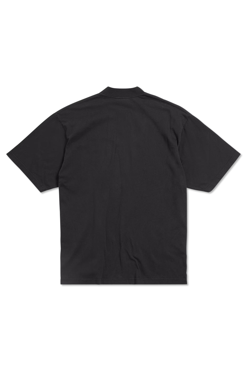 Men's Black Balenciaga Political Stencil Oversized T-Shirt
