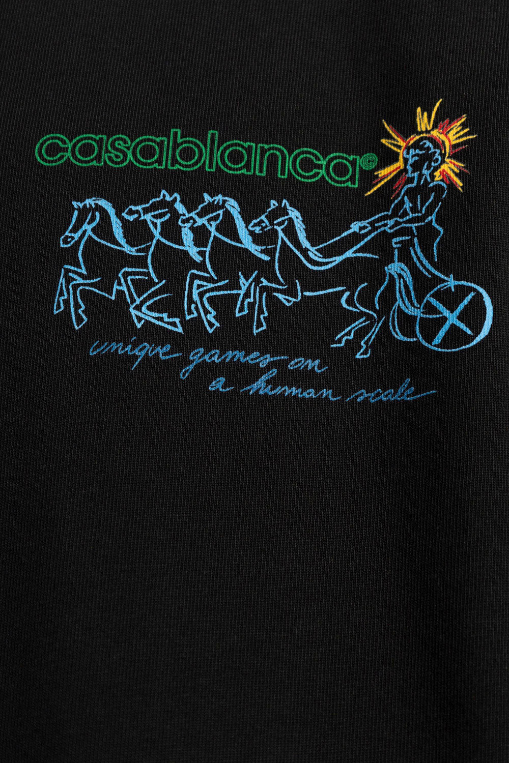 Men's Black Casablanca Pentathlon T-Shirt