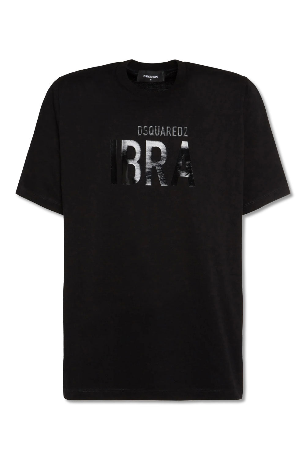 Men's Black Dsquared2 Ibra Graphic Print T-Shirt