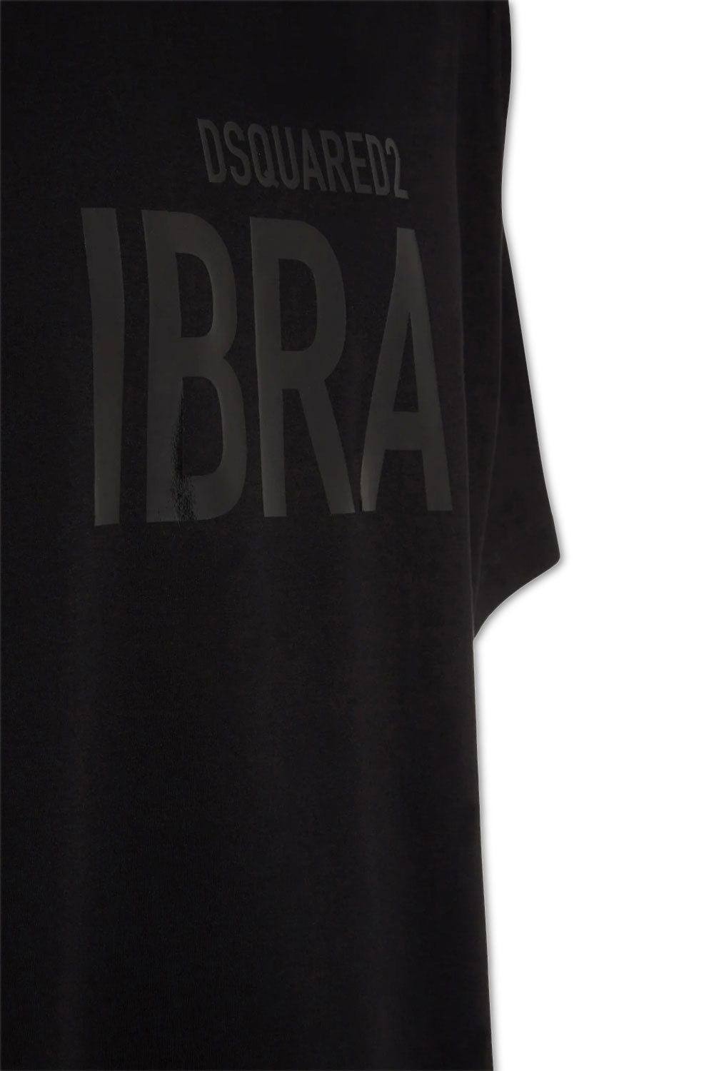 Men's Black Dsquared2 Ibra Graphic Print T-Shirt