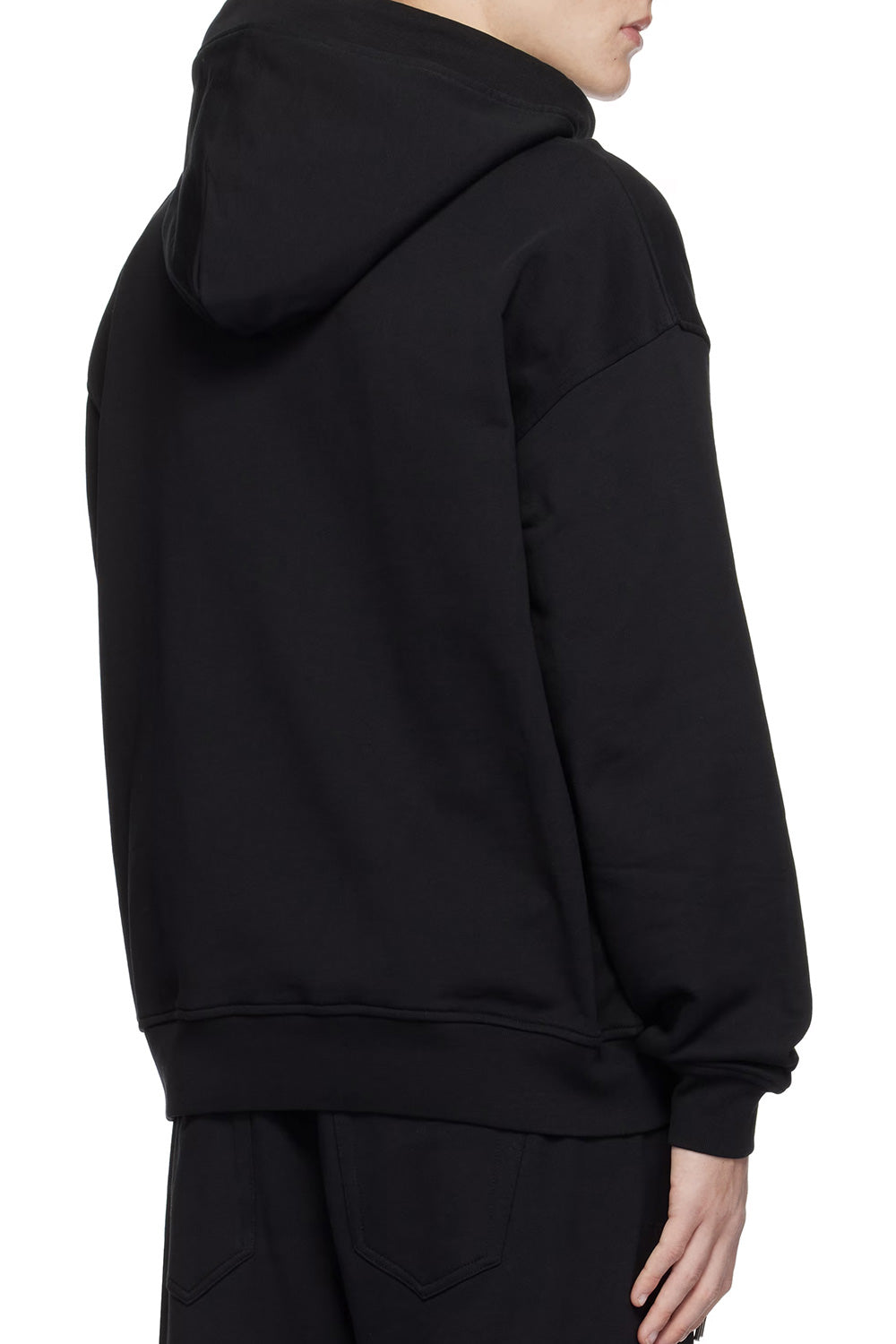 Men's Black Vivienne Westwood  Sunken Orb Zip Hoodie