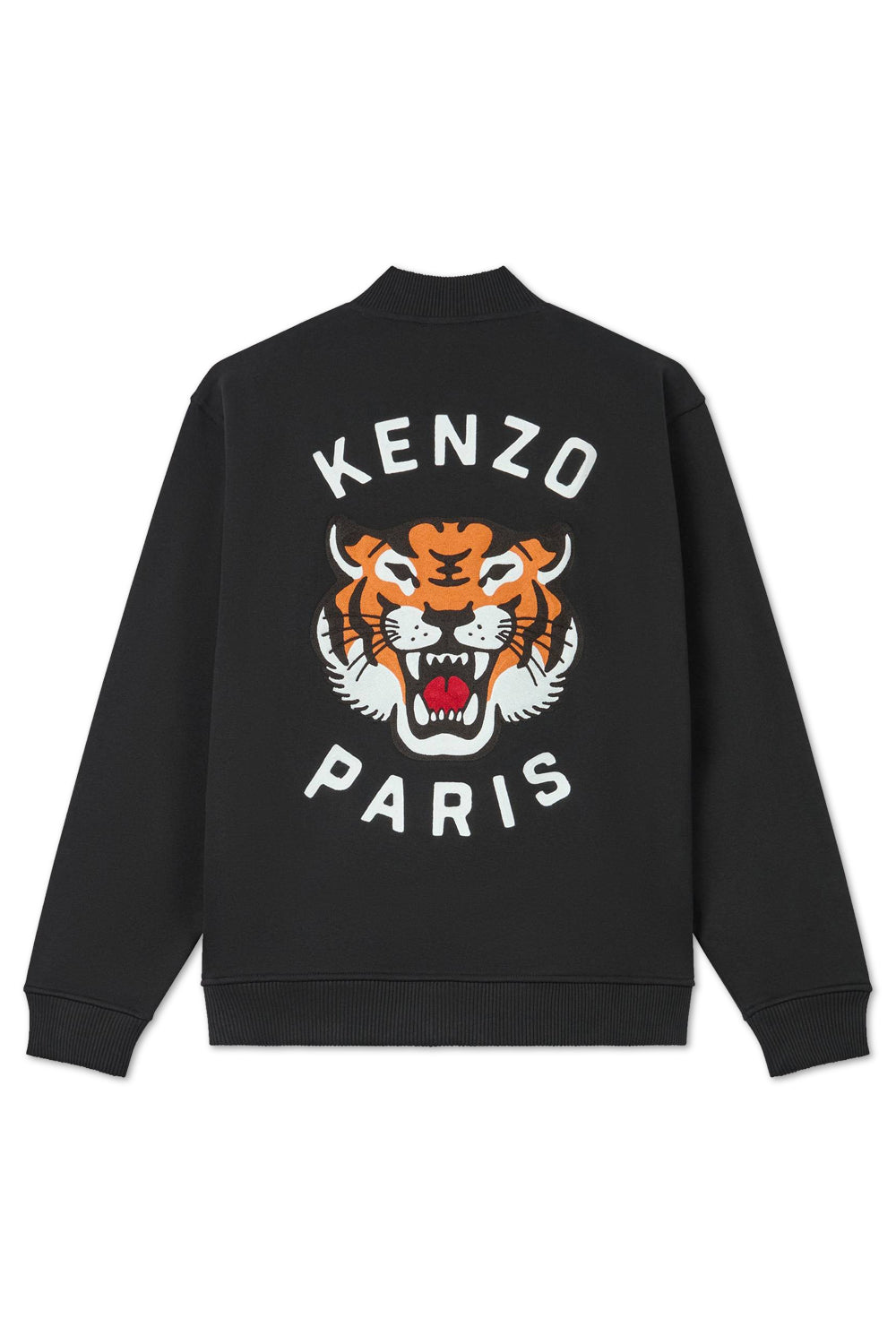Men's Kenzo Black Lucky Tiger Bomber Jacket