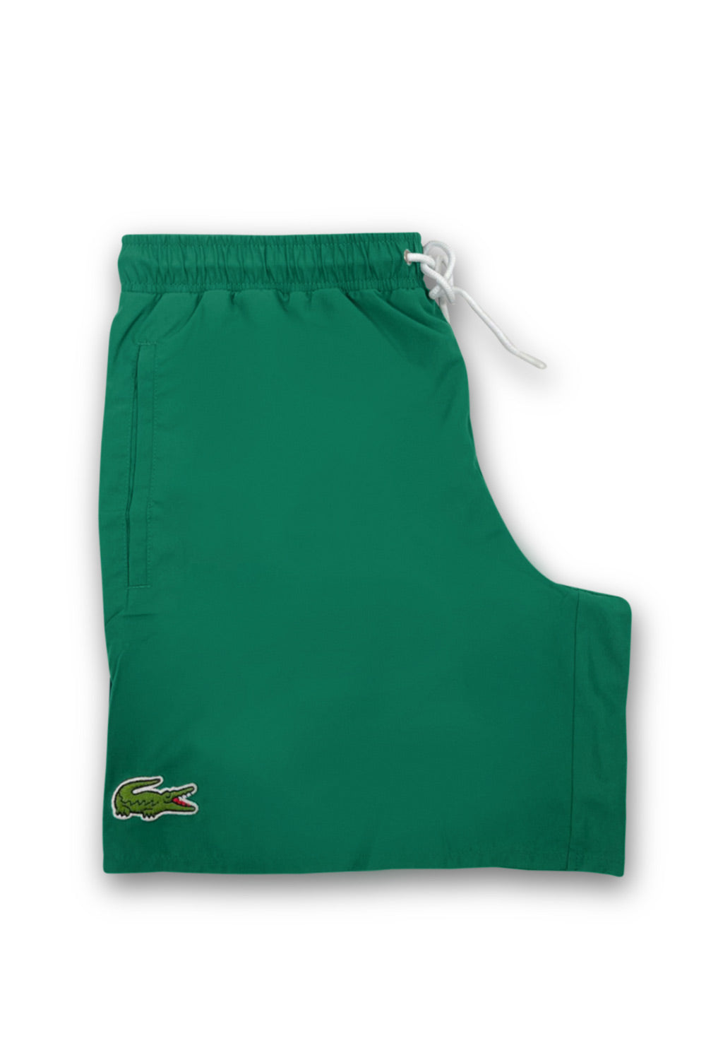 Men's Lacoste Green Tonal Eco Swim Shorts