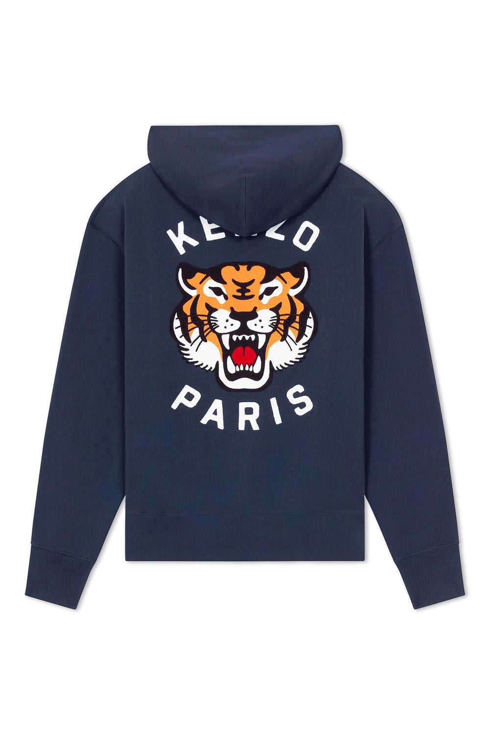 Men's Kenzo Midnight Blue Lucky Tiger Oversize Pullover Hood