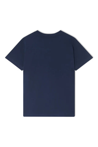 Men's Navy Casablanca La Medaille Print T-Shirt