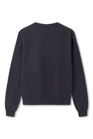 Men's Grey Acne Studio Franklin Stamp Oversized Logo Print Sweatshirt