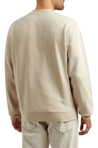 Men's Beige Jacquemus Le Sweatshirt Gros Grain Cotton Sweatshirt