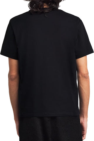 Men's Black Ami Paris 'Ami De Coeur' Cotton T-Shirt
