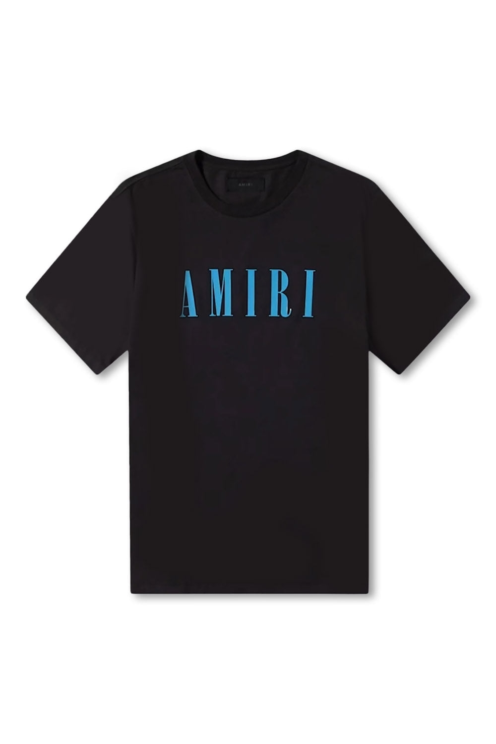 Men's Black Amiri Blue Core Logo T-Shirt