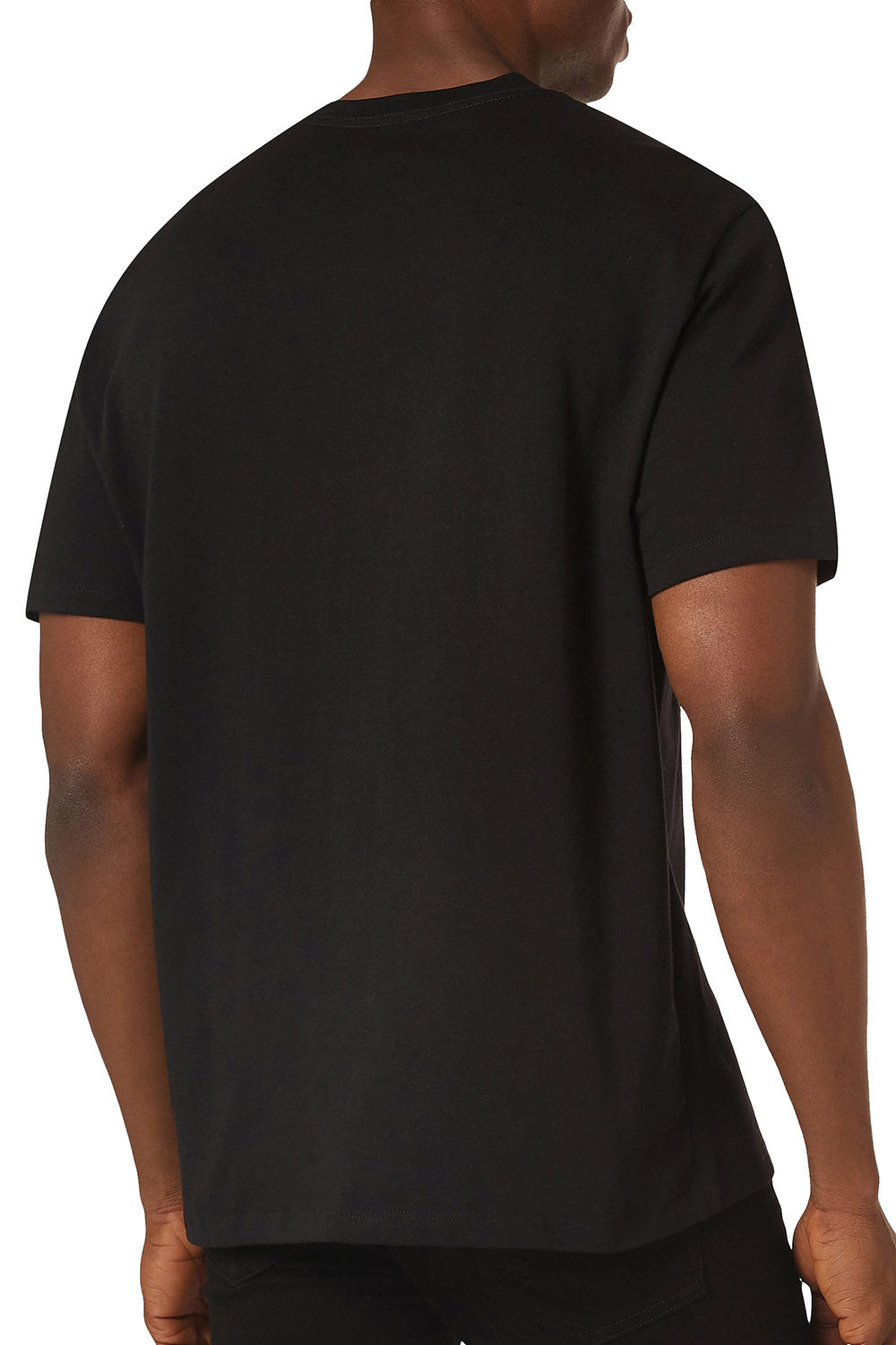 Men's Black Amiri Blue Core Logo T-Shirt