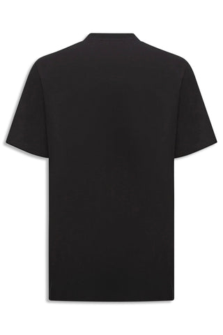 Men's Black Casablanca le Joueur Printed T-Shirt