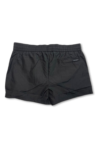 Men's Black Dolce & Gabbana Short Jacquard Swim Trunks