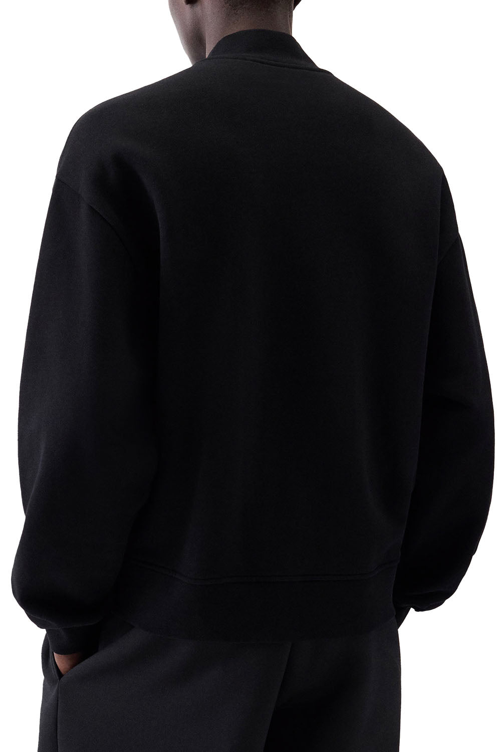 Men's Black Jacquemus Gros Grain Patch Logo Cardigan