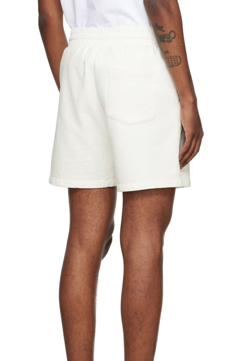 Men's Casablanca La Joueuse Tennis Club Off-White Shorts