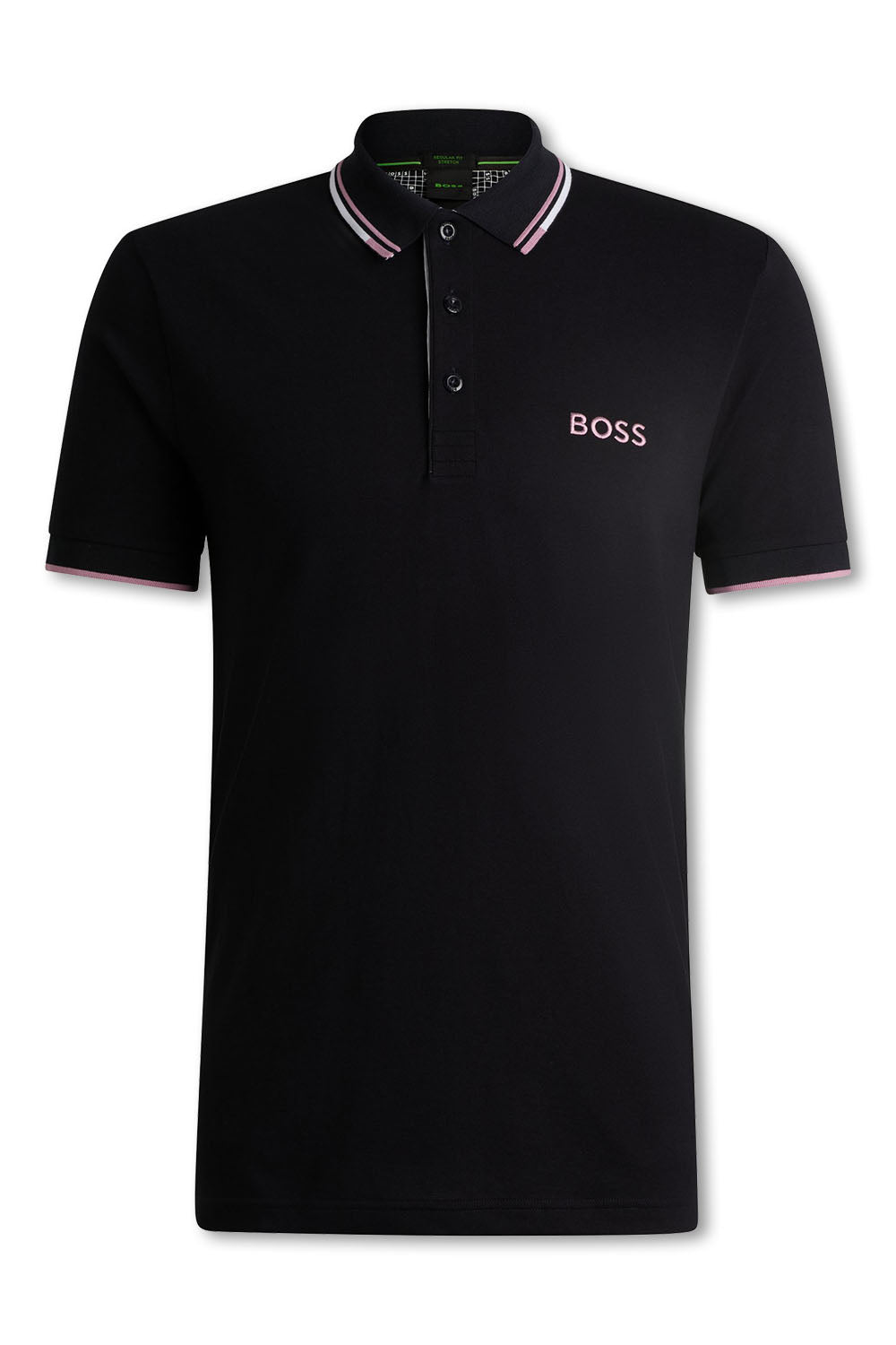 Men's Dark Blue Boss Paddy Pro Piqué Polo Shirt