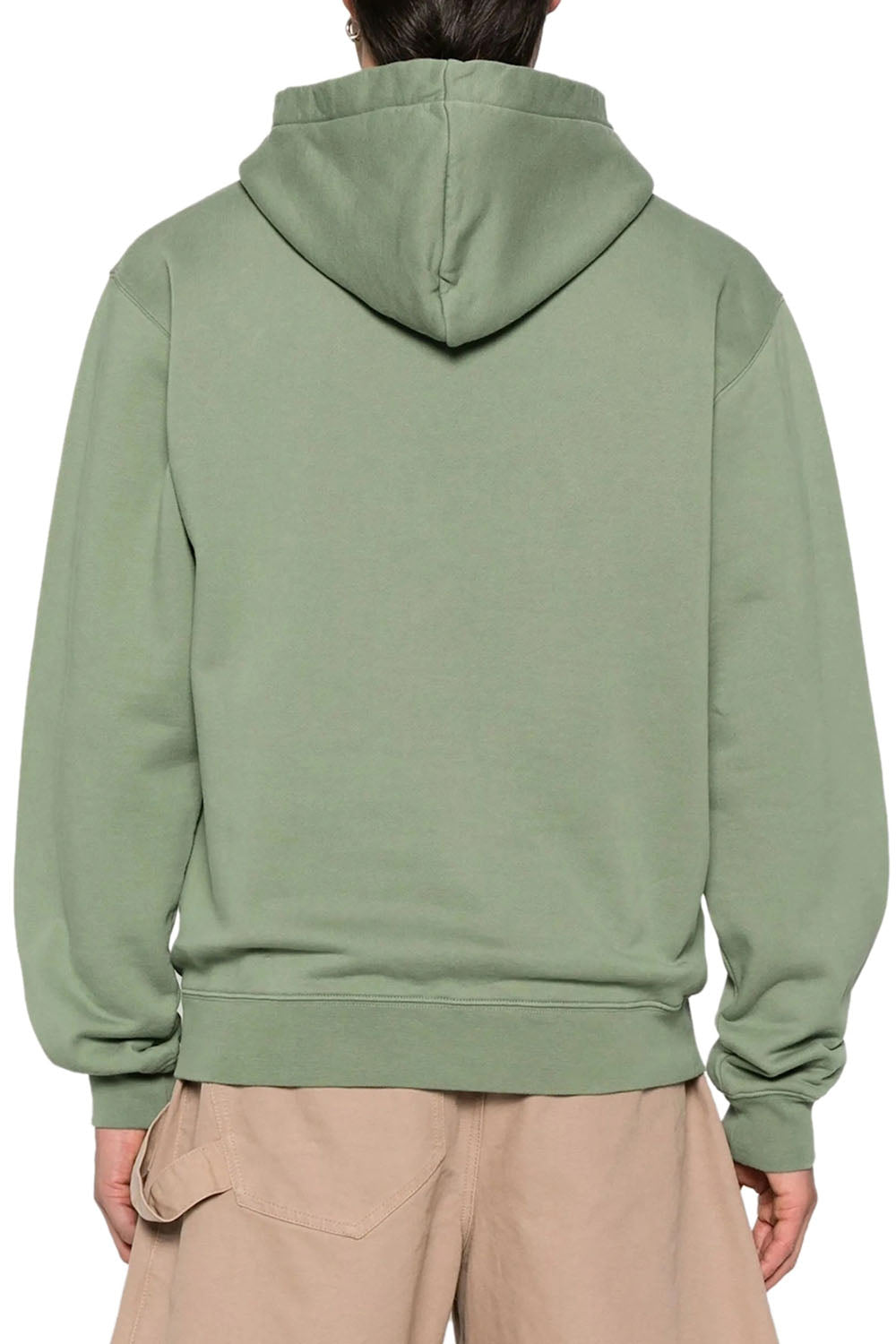 Men's Green Jacquemus Gros Grain Patch Logo La Casa Hoodie