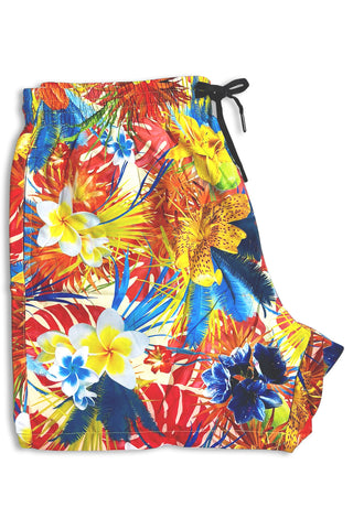 Men's Multi-Coloured Floral Hugo Boss Piranha Swim Shorts