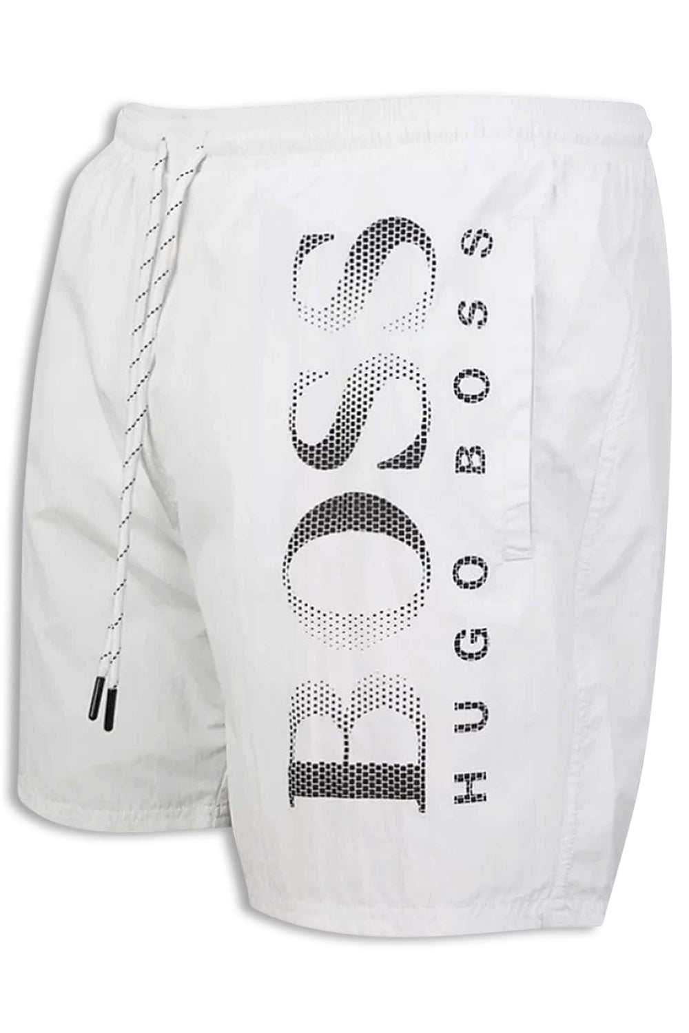 Men's Hugo Boss White Octopus Swim Shorts