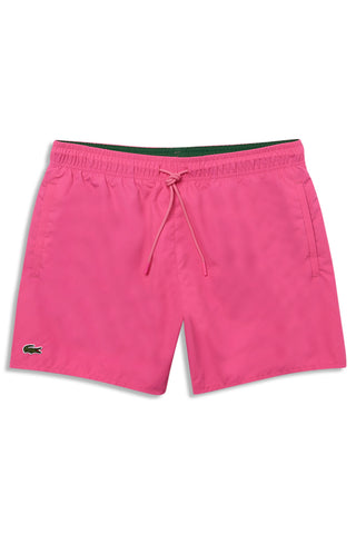 Men's Lacoste Pink Light Quick Dry Swim Shorts