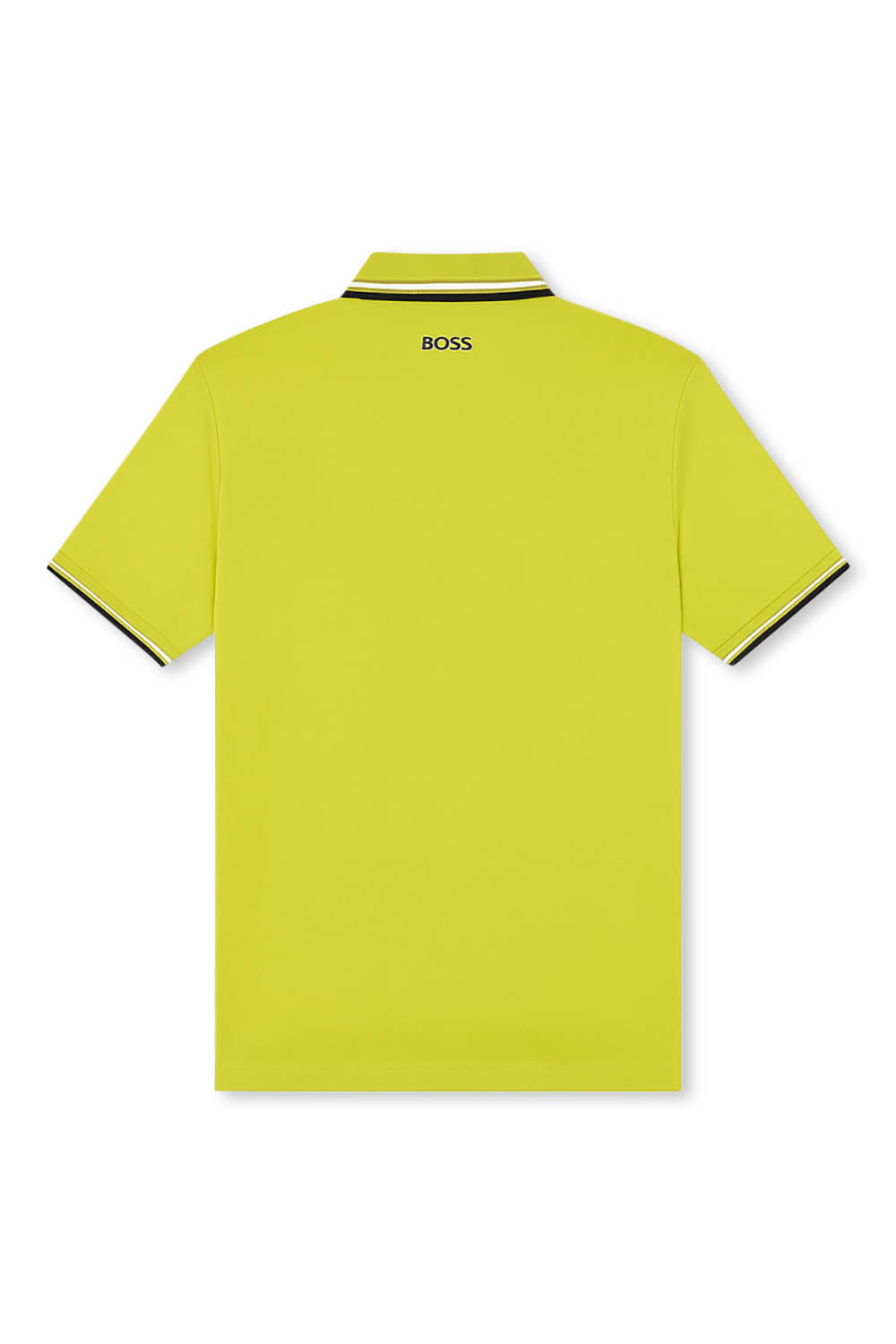 Men's Lime Boss Paddy Pro Piqué Polo Shirt