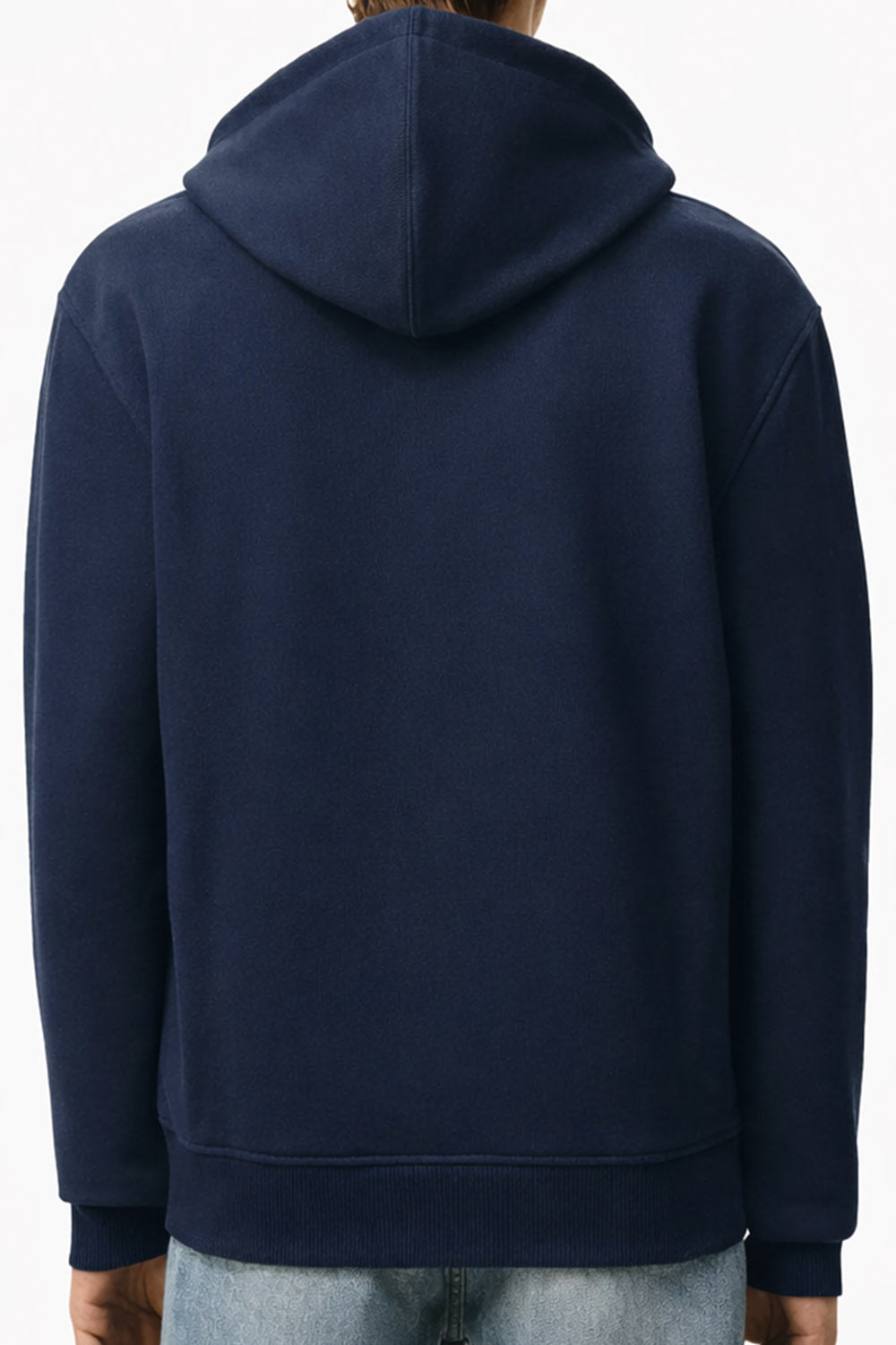 Men's Navy Ami Paris de Coeur Zipped Hoodie