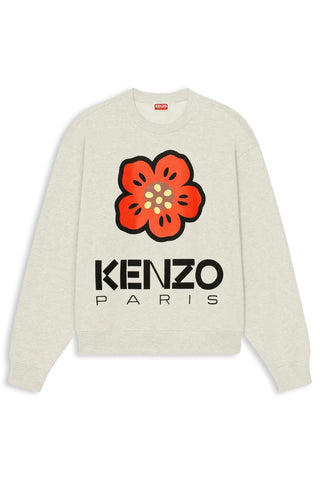 Men's Kenzo Pale Grey Boke Flower Sweatshirt