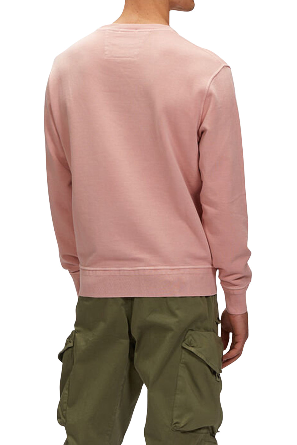 Men's C.P. Company Pale Mauve 509 Long Sleeve Sweatshirt