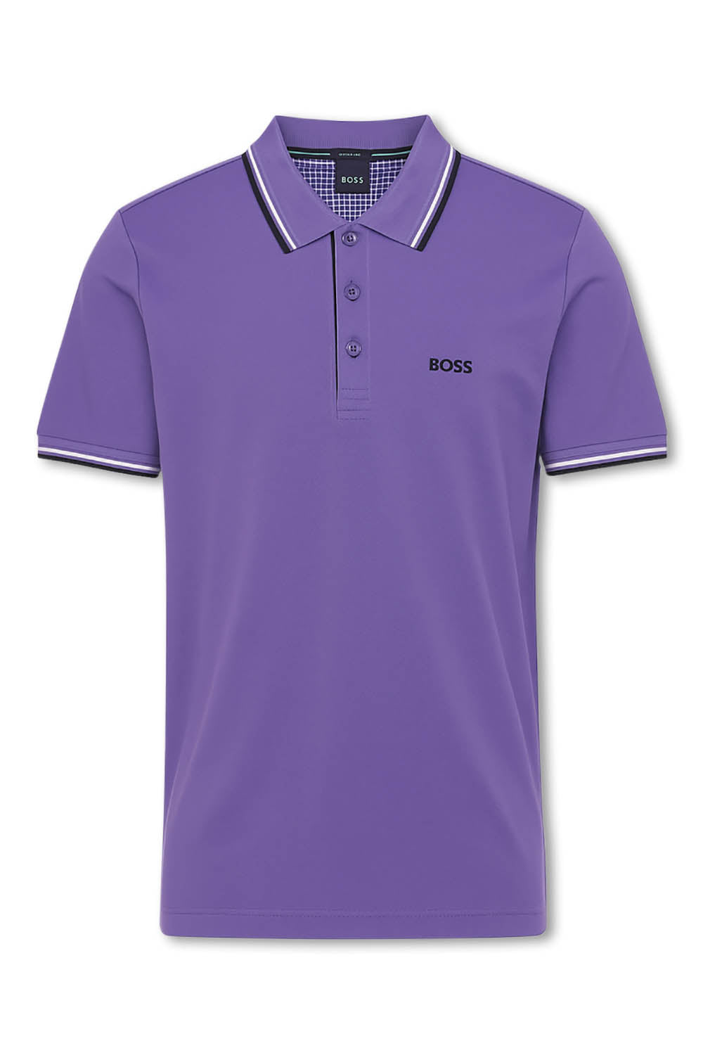 Men's Purple Boss Paddy Pro Piqué Polo Shirt