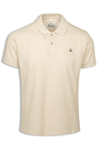 Men's Vivienne Westwood  Cream Classic Polo Shirt