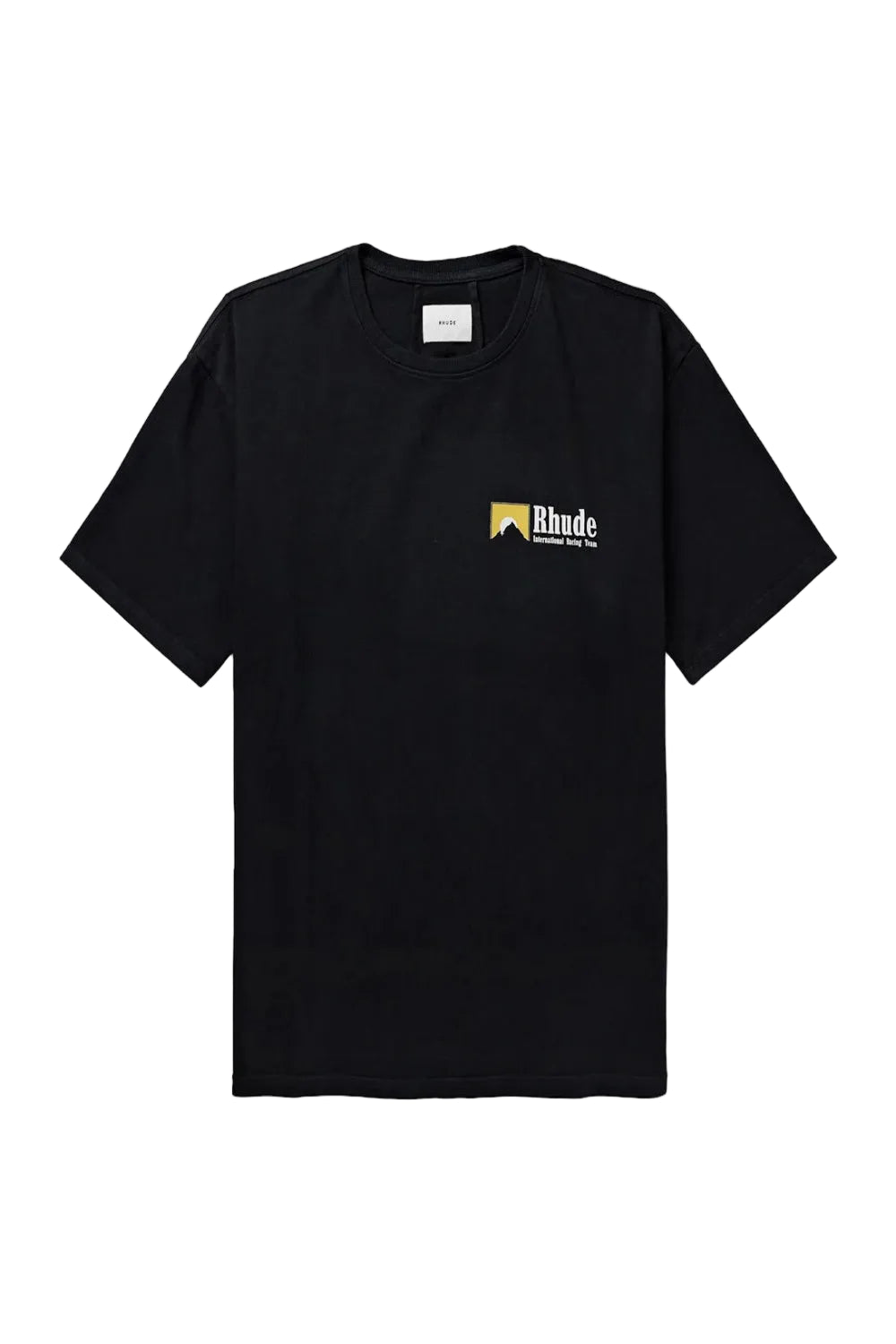 Men's Vintage Black Rhude International Racing Logo T-Shirt
