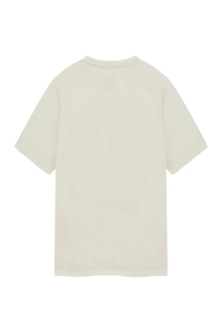 Men's Cream Rhude International Racing Logo T-Shirt