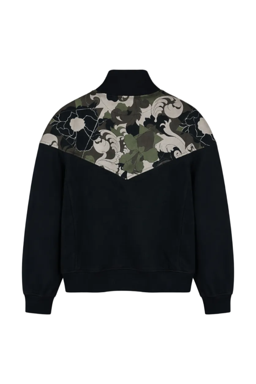Men's Black Versace Collection Full Zip Sweater