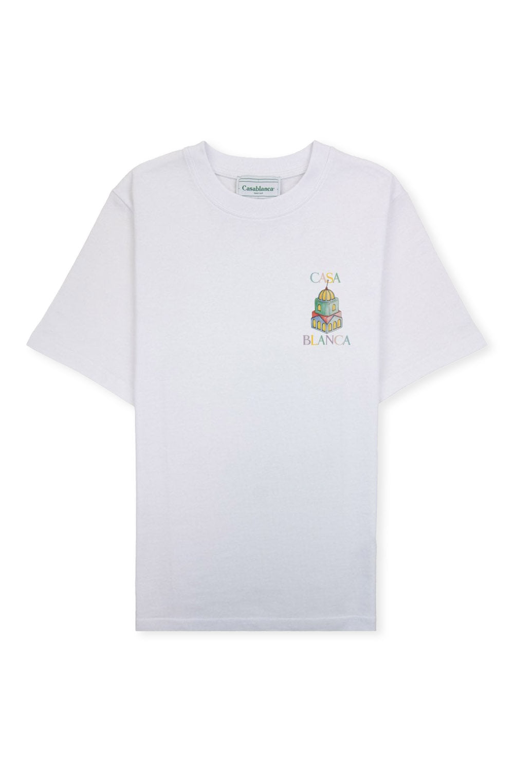 Men's White Casablanca Objets En Vrac Printed T Shirt
