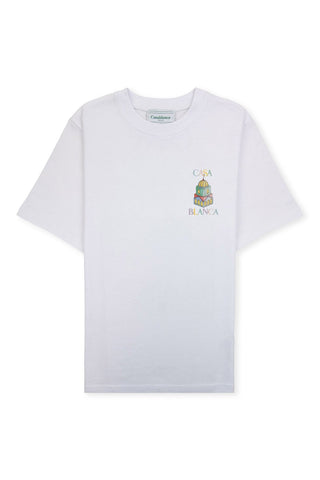 Men's White Casablanca Objets En Vrac Printed T Shirt