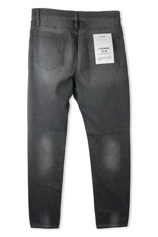 Men's Frame Washed Black L'Homme Slim Fit Jeans