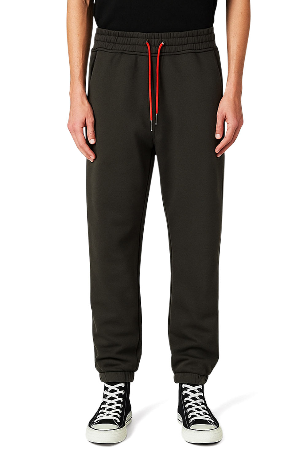 Men's Brown Vivienne Westwood Heart Patch Sweatpants