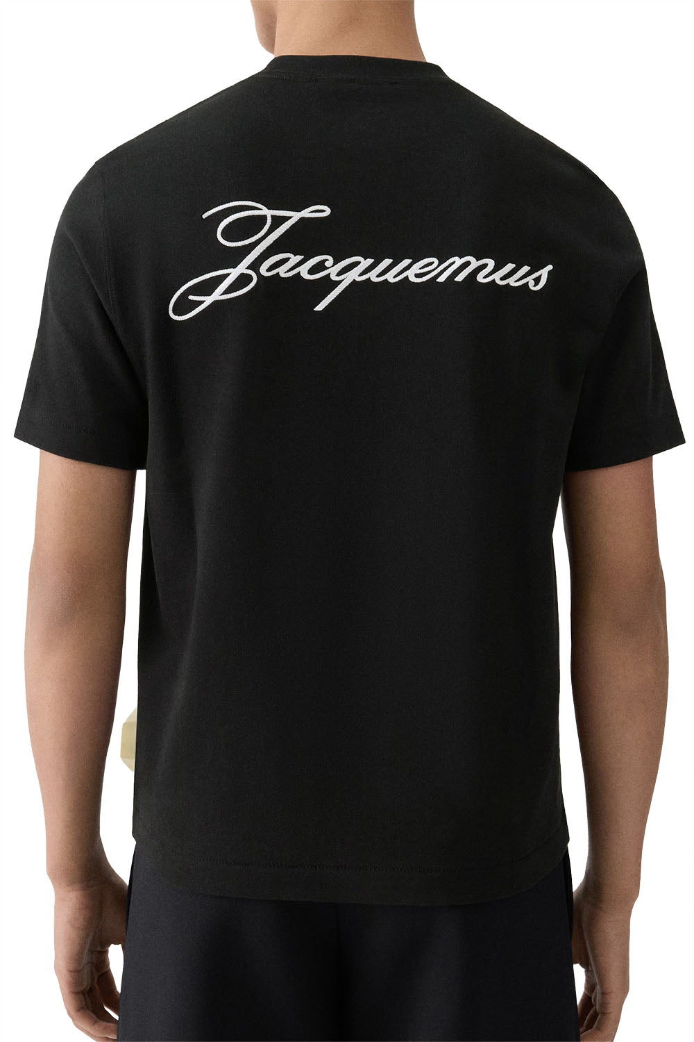 Men's Black Jacquemus Box Fit Logo T-Shirt
